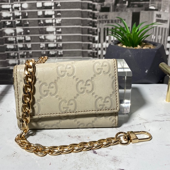 Authentic Gucci Guccissima Key Case - Picture 3 of 14